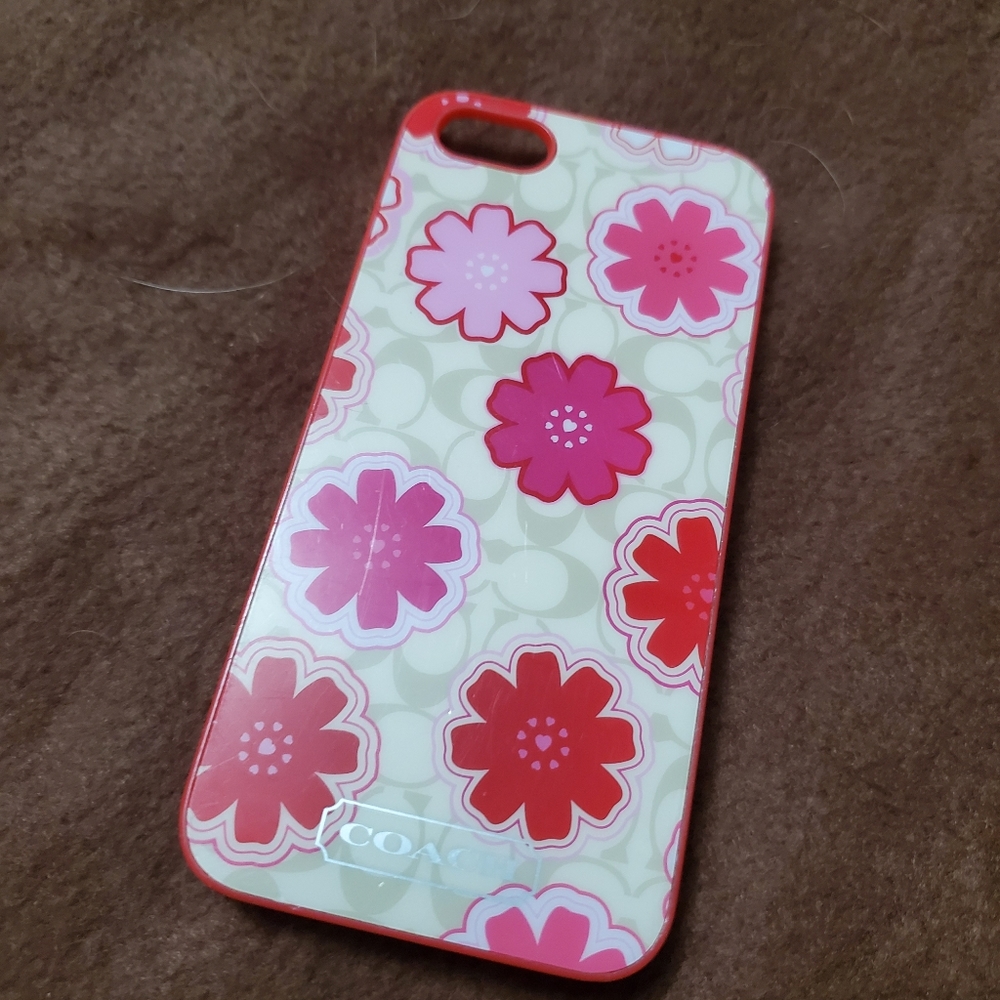 💥Coach iPhone 5s case💥